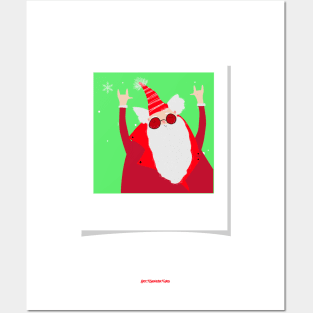 Santa Claus Christmas funny quote Holiday stocking stuffer gift for all ages! Happy Holidays! Posters and Art